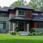Modern home with ProVia door