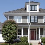 image showing black vs white windows on a home