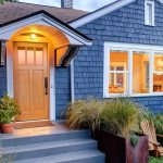blue house