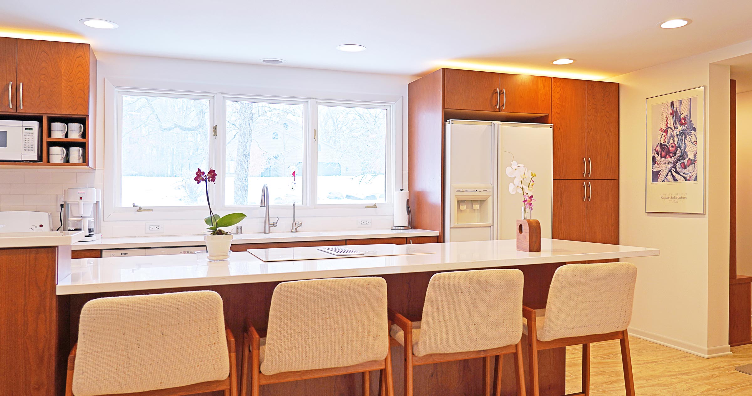 remodeled kitchen