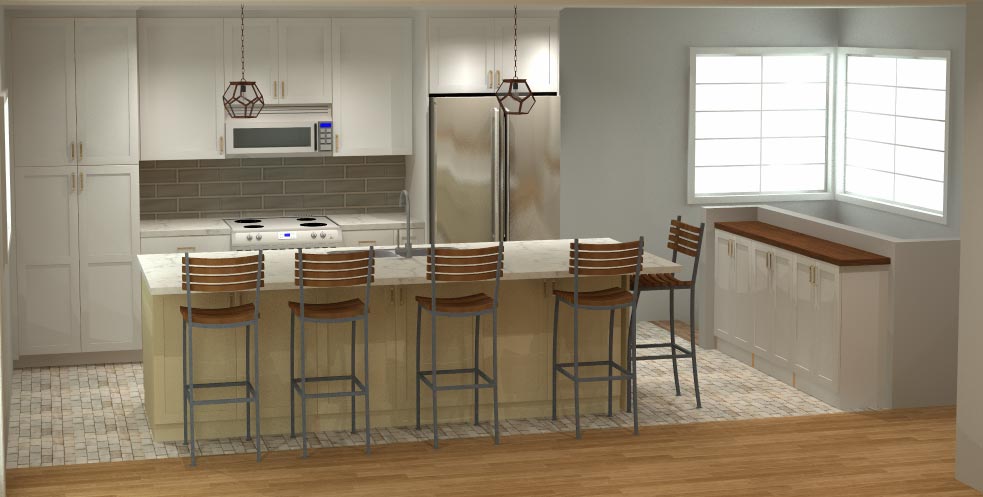 Transitional Kitchen – Case Study