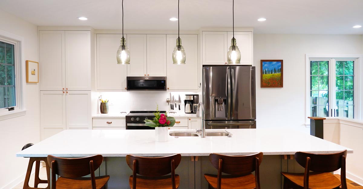 remodeled kitchen