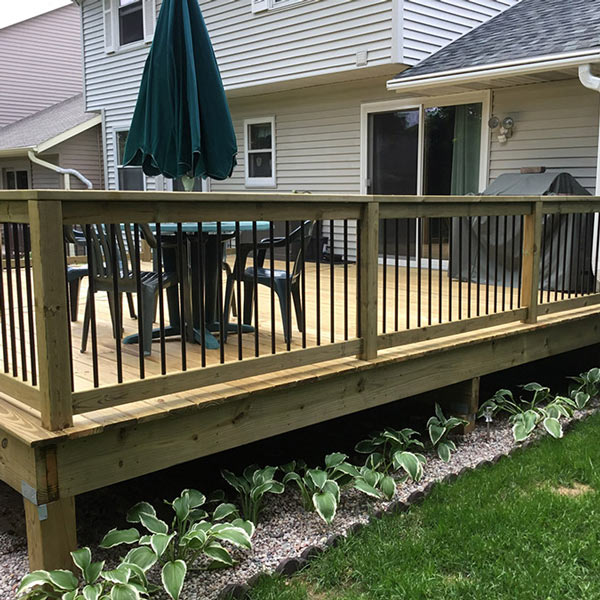 Treated Deck Remodel