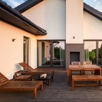 a sunny deck