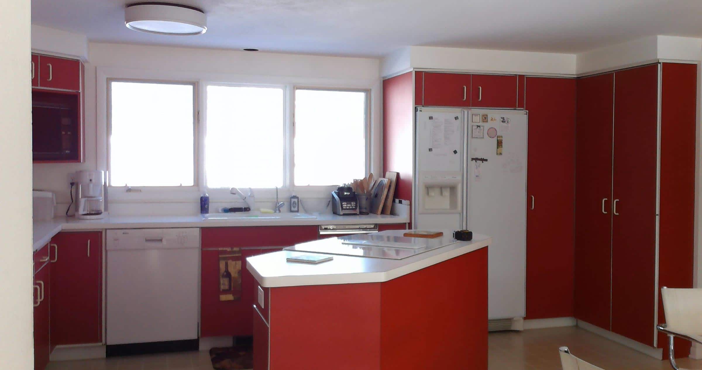 before shot of kitchen