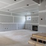 a room in the process of remodeling