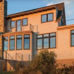 Large home with many windows