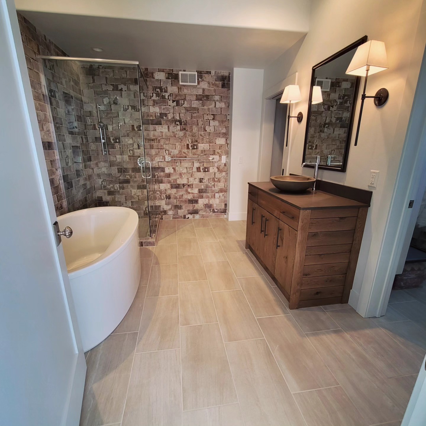 Spacious Bath